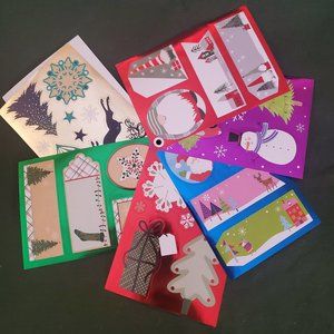 Christmas Gift Stickers Peel & Stick Labels Self Adhesive Tags Set of 24